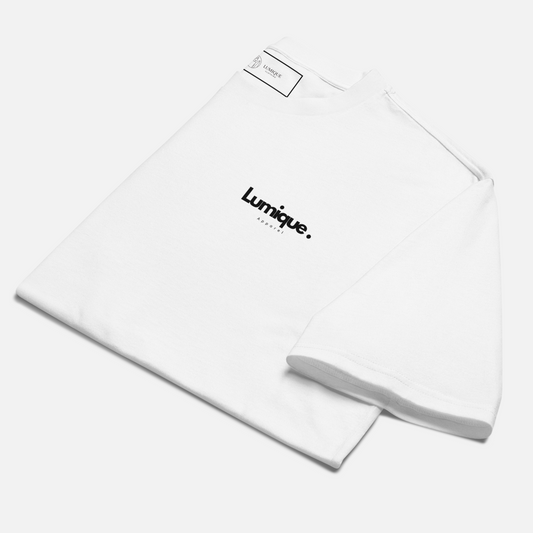 Lumique Minimalist Oversized Shirt – Heavyweight Streetwear Cotton Tee