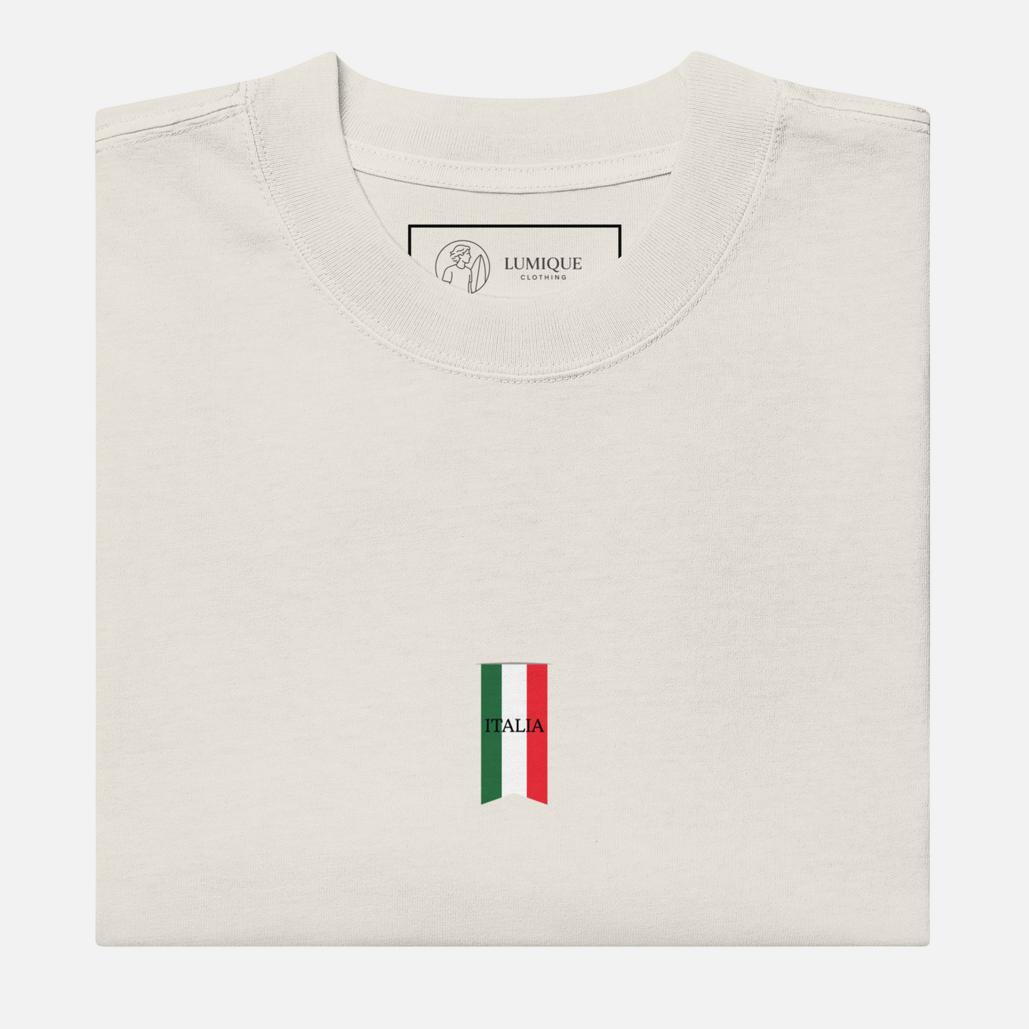 Lumique - Unisex Oversized Italia Tee
