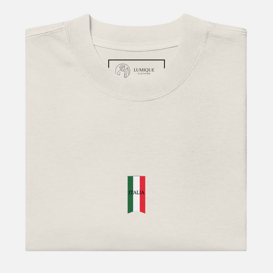 Lumique - Unisex Oversized Italia Tee