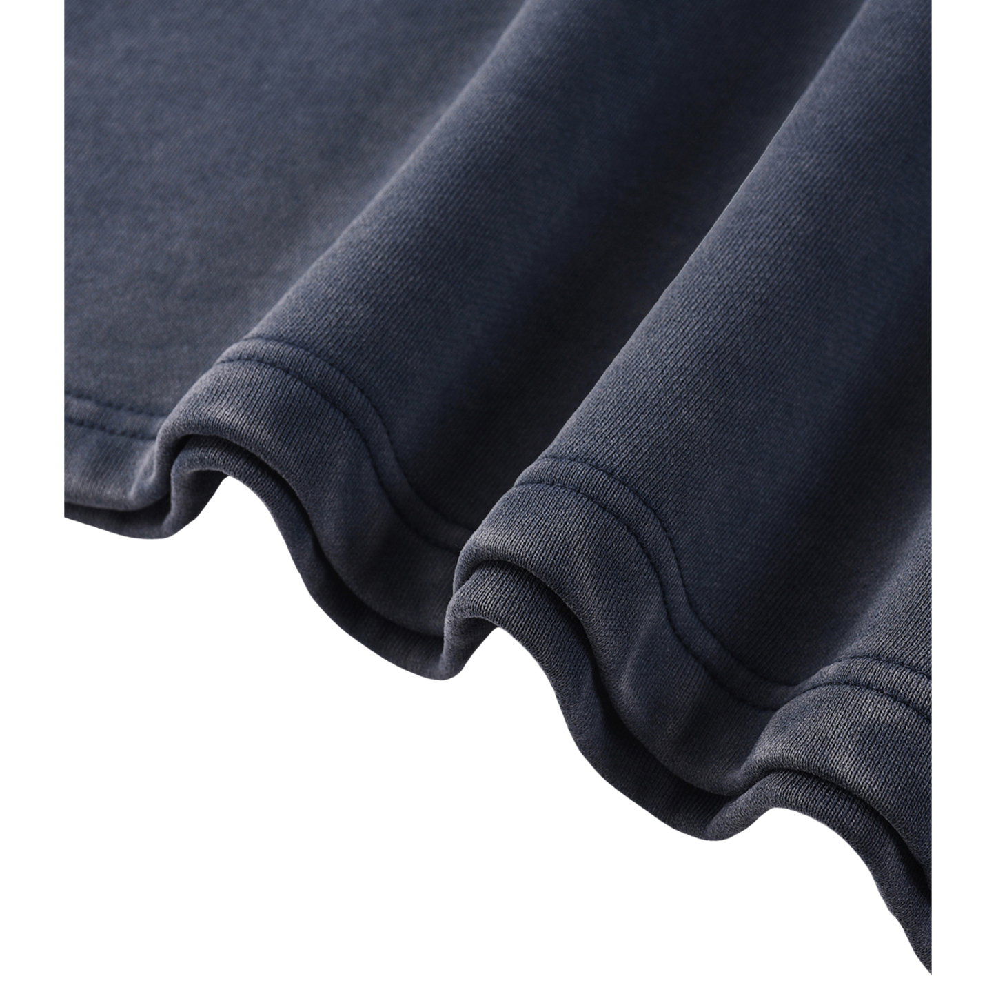 Lumique - Striped Wash Oversized Sweatshirt