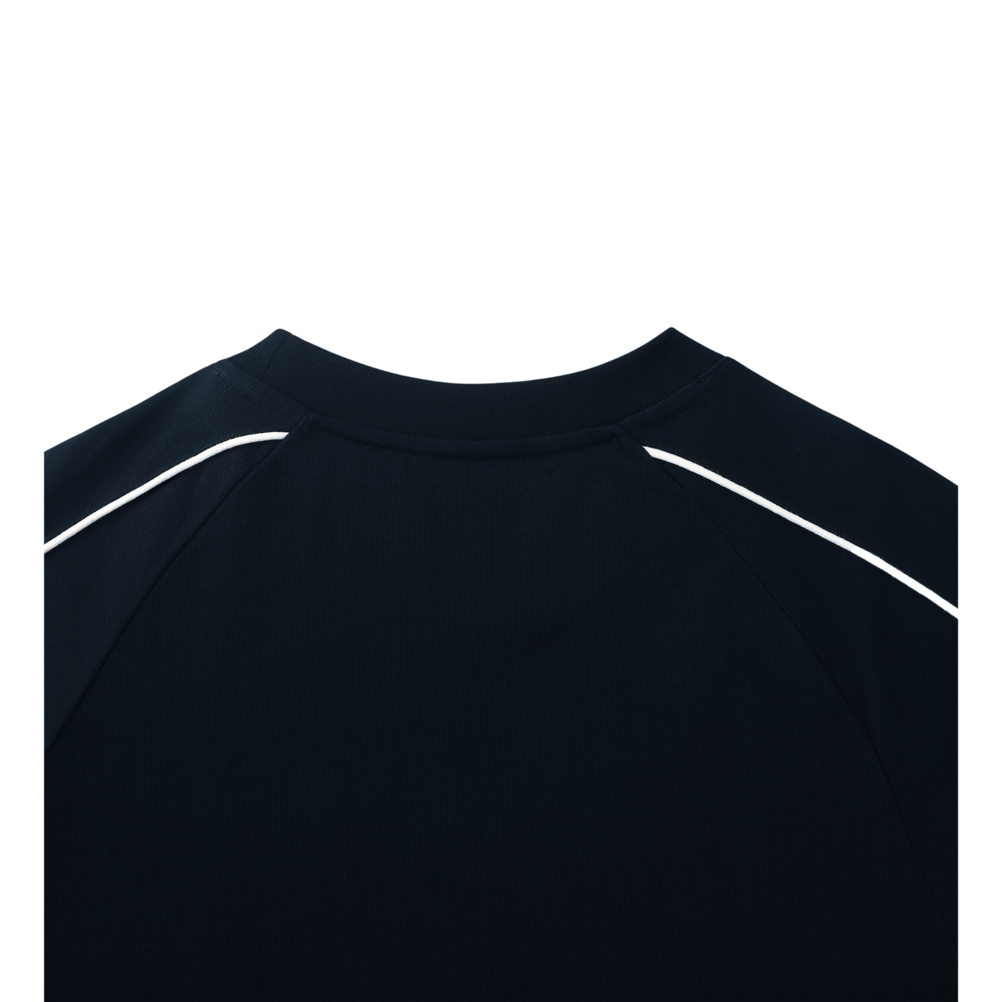 Lumique - Retro Contrast Panel Raglan Sweatshirt