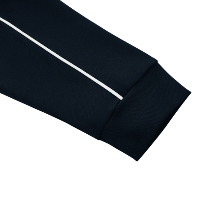 Lumique - Retro Contrast Panel Raglan Sweatshirt