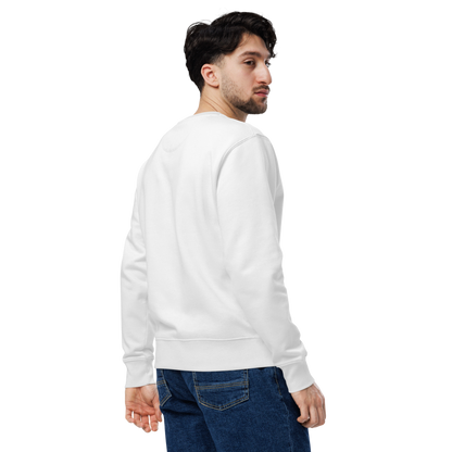 Lumique Minimalist Sweatshirt – 100% Organic Cotton Unisex Eco-Friendly Pullover